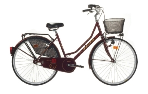 bici donna con cestino